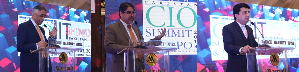 IBA-CICT Participation as Exclusive Academic Strategic Partner in 6th Pakistan CIO Summit & 4th IT Showcase Pakistan 2018