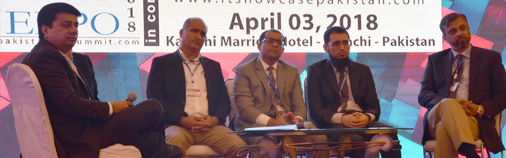 IBA-CICT Participation as Exclusive Academic Strategic Partner in 6th Pakistan CIO Summit & 4th IT Showcase Pakistan 2018