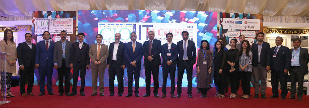 IBA-CICT Participation as Exclusive Academic Strategic Partner in 6th Pakistan CIO Summit & 4th IT Showcase Pakistan 2018