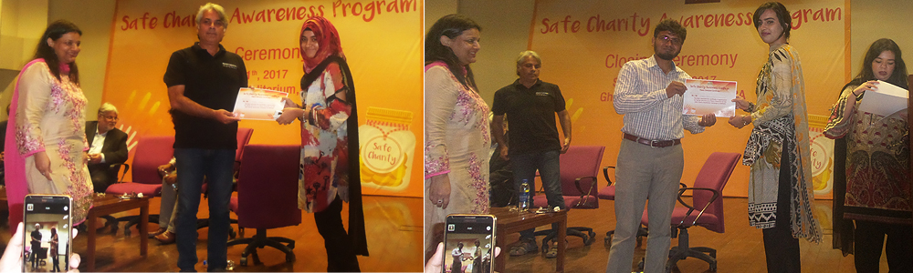Safe Charity Awareness Campaign's Closing Ceremony Held at IBA Karachi