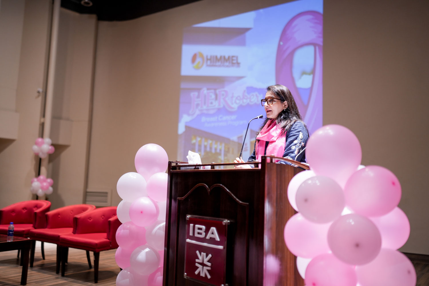 IBA Karachi partners with Himmel Pharma for Breast Cancer Awareness Program