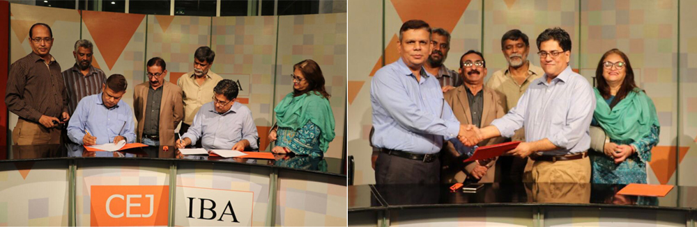 CEJ-IBA and KUJ (Barna Group) sign MoU for capacity-building workshops