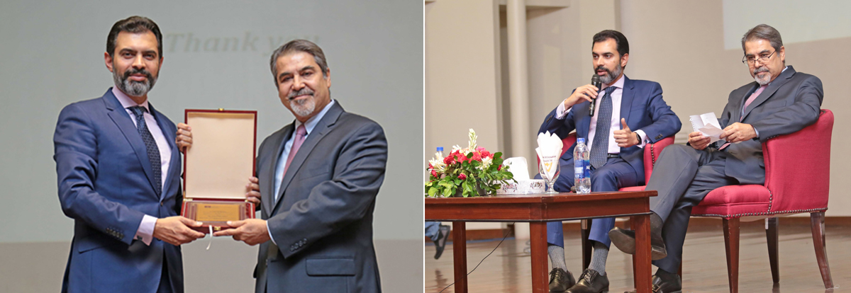 Distinguished Lecture on �Pakistan Economy: Macroeconomic Challenges and Outlook' by Dr. Reza Baqir, Governor, State Bank of Pakistan