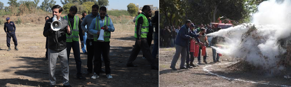 Fire Safety and Emergency Response Training held at IBA, Karachi