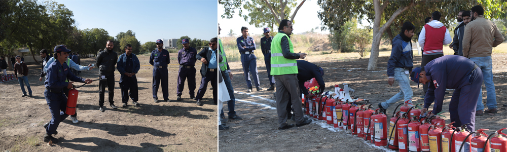 Fire Safety and Emergency Response Training held at IBA, Karachi