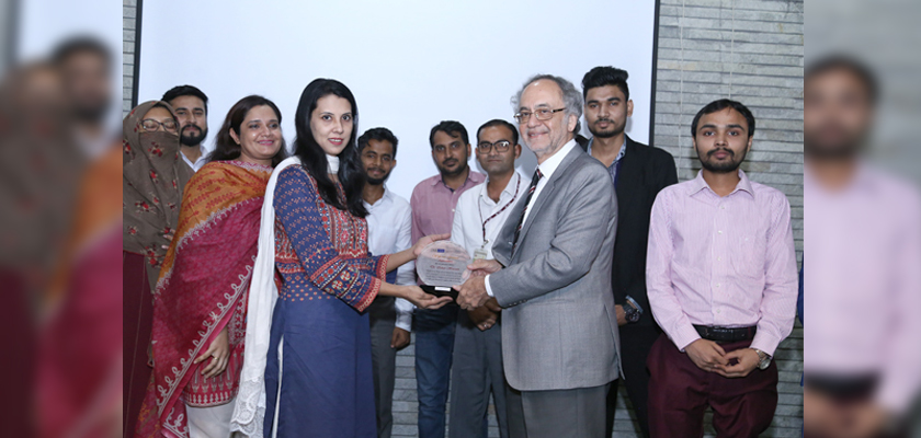 IBA bids farewell to Dr. Izhar Hussain