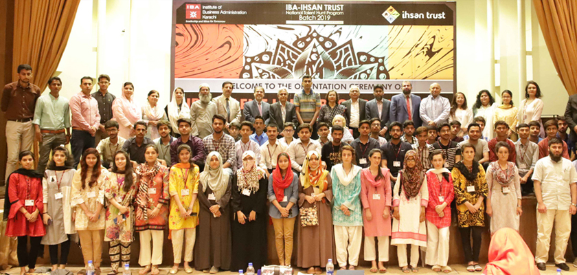 Orientation Ceremony IBA National Talent Hunt Program 2019