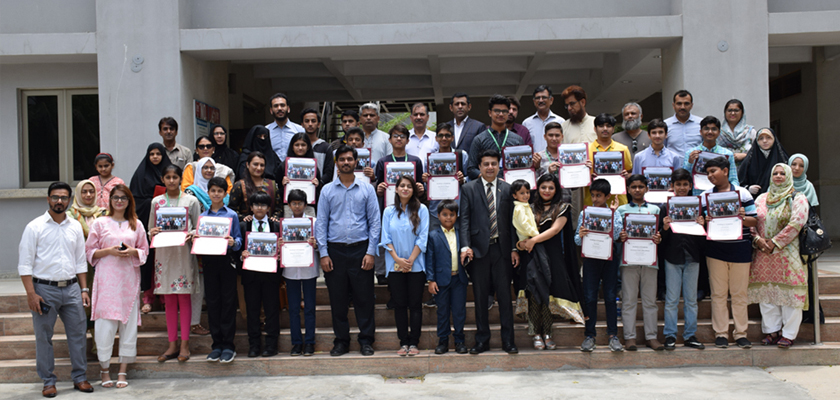 Certificate Awarding Ceremony and Final Presentation of Web & Graphic Designing