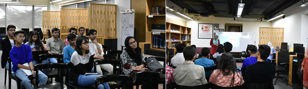 The Ardeshir Cowasjee Centre for Writing (ACCW) conducts a Slam Poetry Workshop