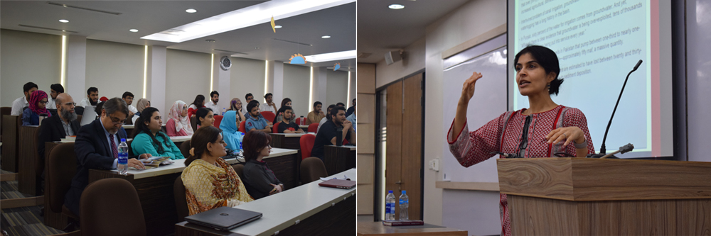 Dr. Erum Sattar speaks on ‘Pakistan’s Lifeline: Management and Regulations of Indus Water’