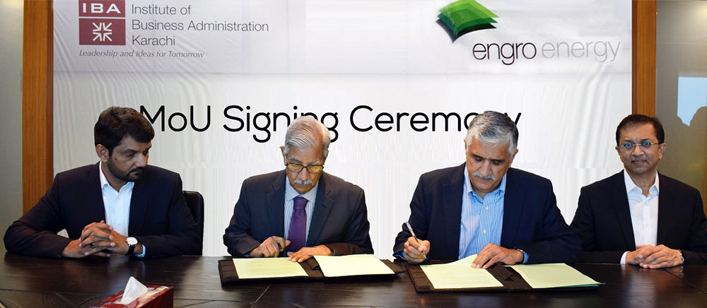 Engro Energy, IBA Karachi ink MoU to educate students from Tharparkar
