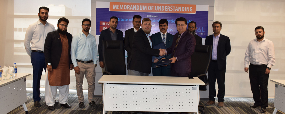 IBA-CICT and Total Communications, Pakistan ink MoU