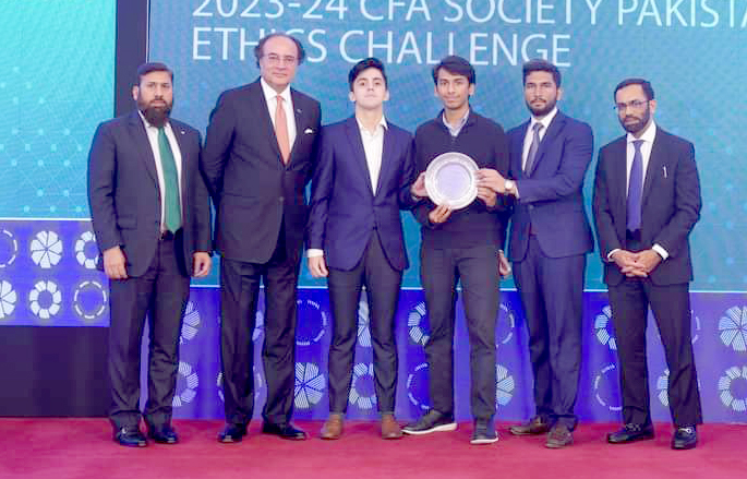 IBA students win CFA Society Pakistan Ethics Challenge 2023-24