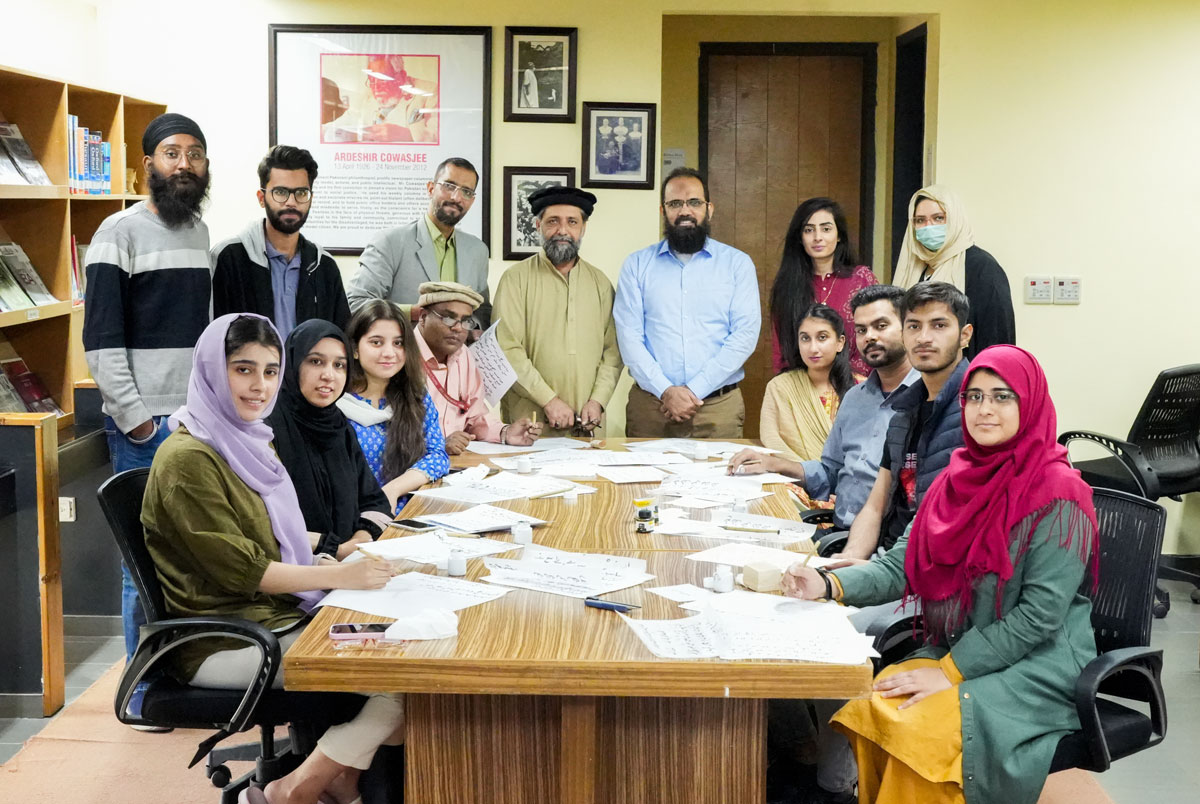 ACCW hosts an inspiring calligraphy workshop