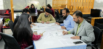 ACCW hosts an inspiring calligraphy workshop