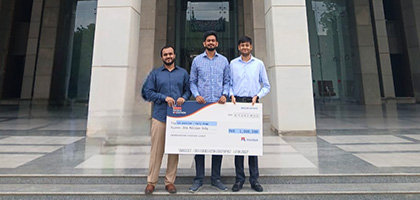 Students of Batch 2026 Wins First Place at the Allied Bank X LUMS Fintech Hackathon