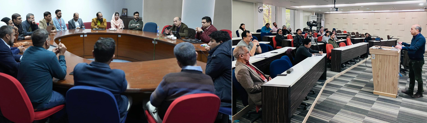 SMCS organized guest lectures on 'Blockchain and Smart Contracts' and 'Role and Growth of IT' by Professor Paolo Bottoni