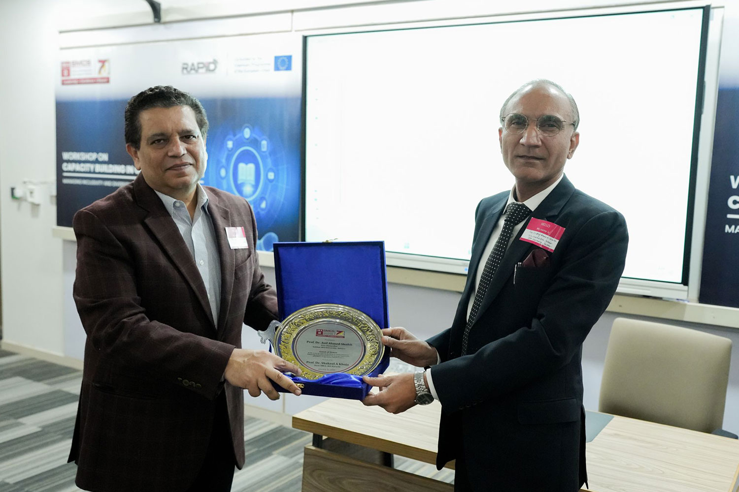 SMCS Hosts Workshop on 'Capacity Building in Online Education in Pakistan' under RAPIDE Erasmus+ Project