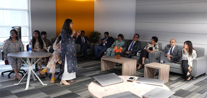 CEJ hosts UNDP delegation for collaborative engagement and fostering information integrity