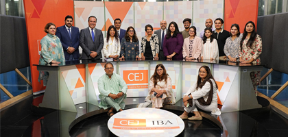 CEJ hosts UNDP delegation for collaborative engagement and fostering information integrity
