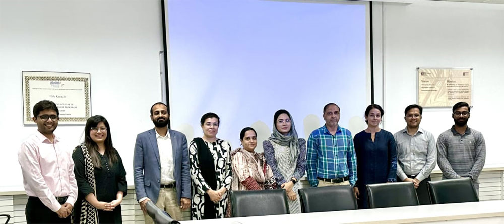 SBS-IBA and AKU organized first module of Foundations of Higher Education Teaching and Learning Program