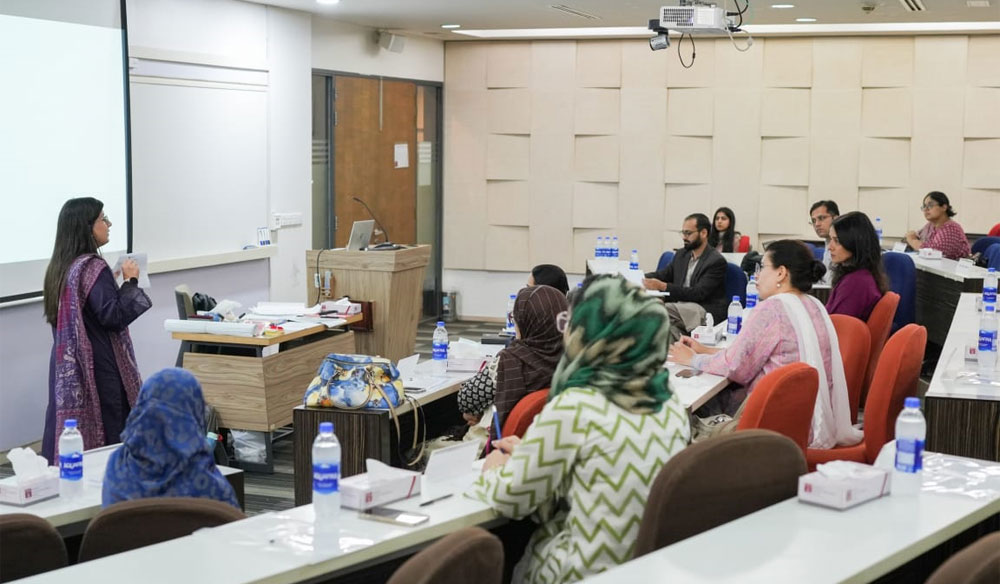 SBS-IBA and AKU organized first module of Foundations of Higher Education Teaching and Learning Program