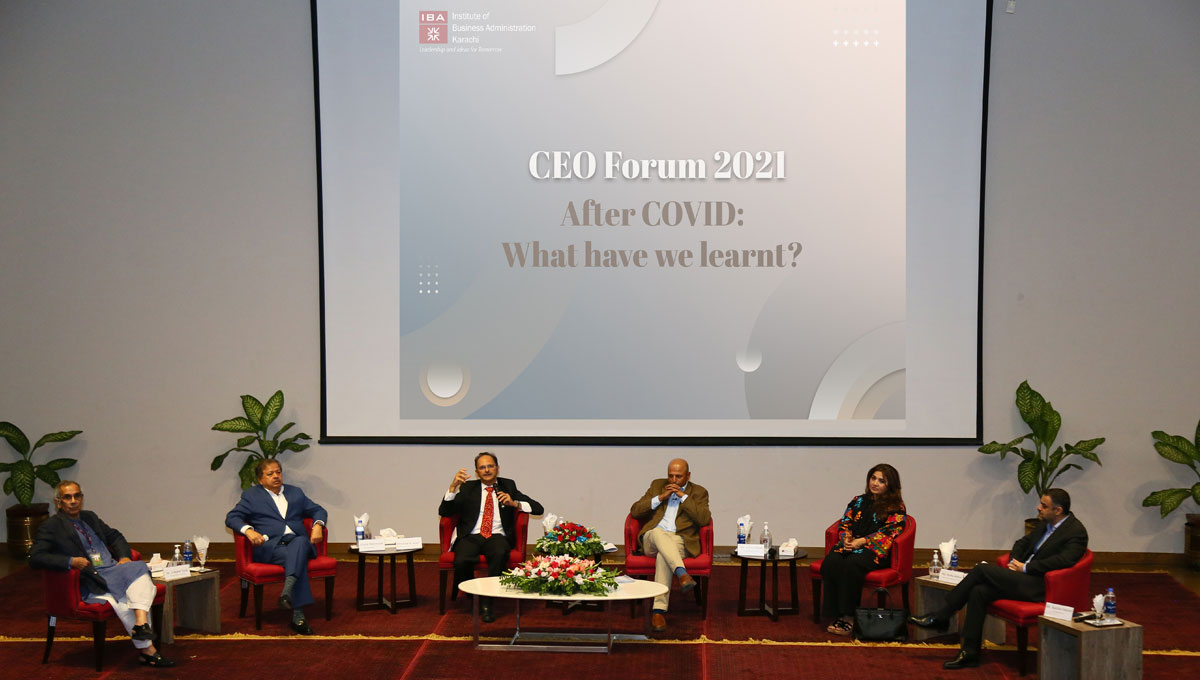 IBA Karachi organizes CEO Forum on ‘After COVID: what have we learnt?’