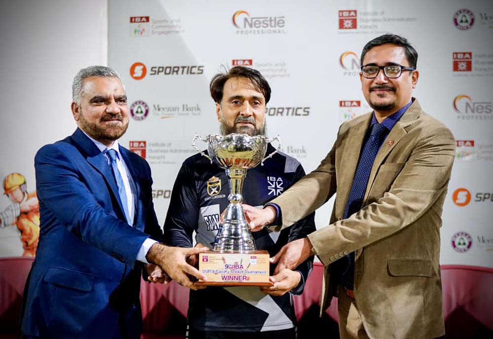 Closing Ceremony held for the 9th IBA Staff and Faculty Cricket Tournament 2023