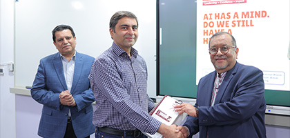 Dr. Hasnain Walji Addresses the IBA Community on AI, Wisdom, and the Human Heart