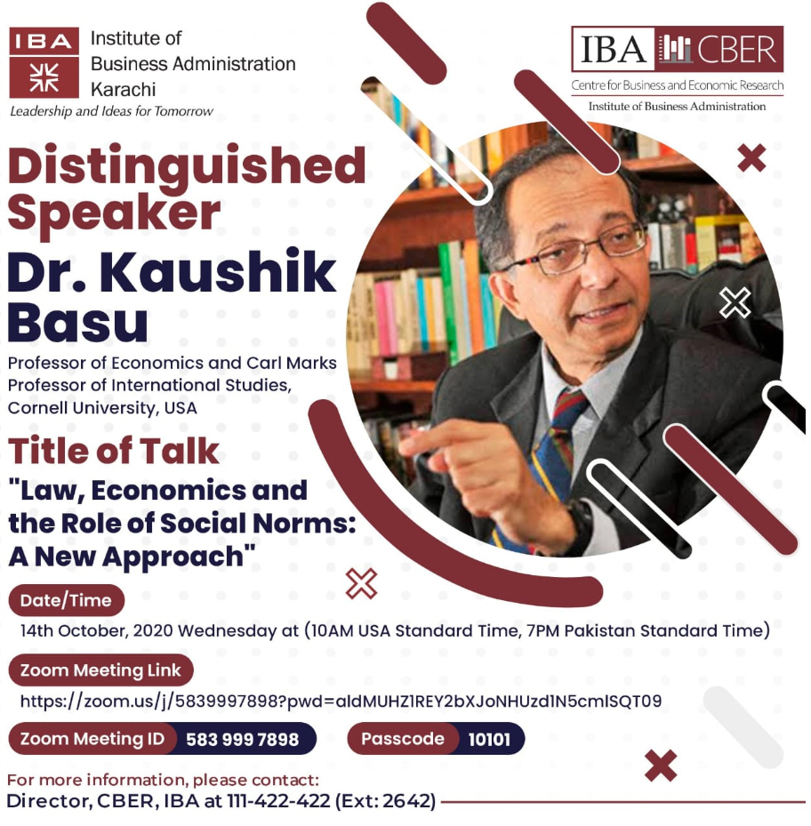 Distinguished Seminar Series