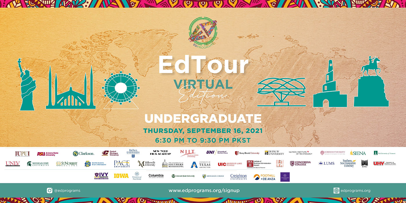 IBA Karachi participates in EdTour Undergraduate - Virtual Edition
