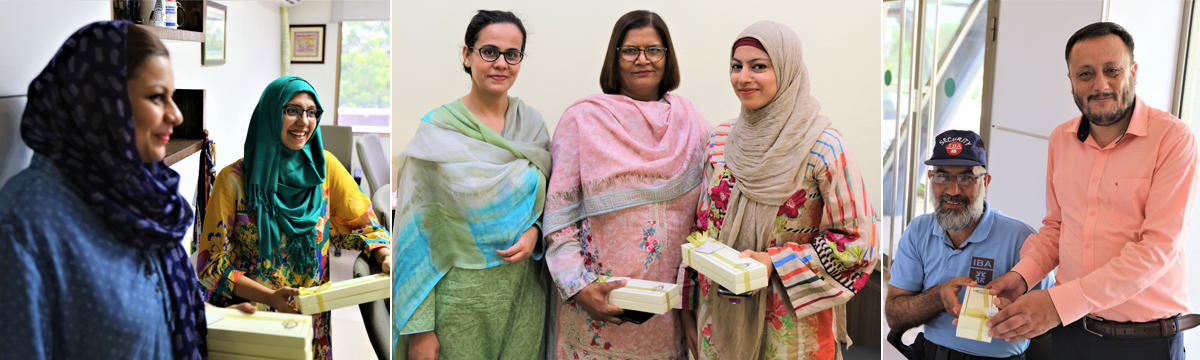 Brainstorming session for journalists conducted at the IBA, Karachi