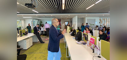 Executive Director IBA visits Reckitt