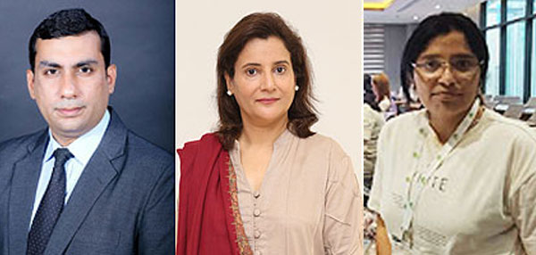 Dr. Lubna Naz, Dr. Khadija Bari and Dr. Junaid Alam Khan