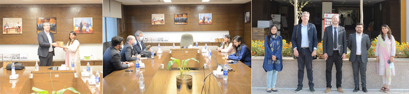 IRC - IBA Karachi hosts French delegation