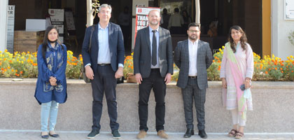 IRC - IBA Karachi hosts French delegation