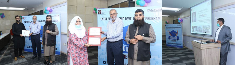 Graduation ceremony of Entrepreneurship Development Program