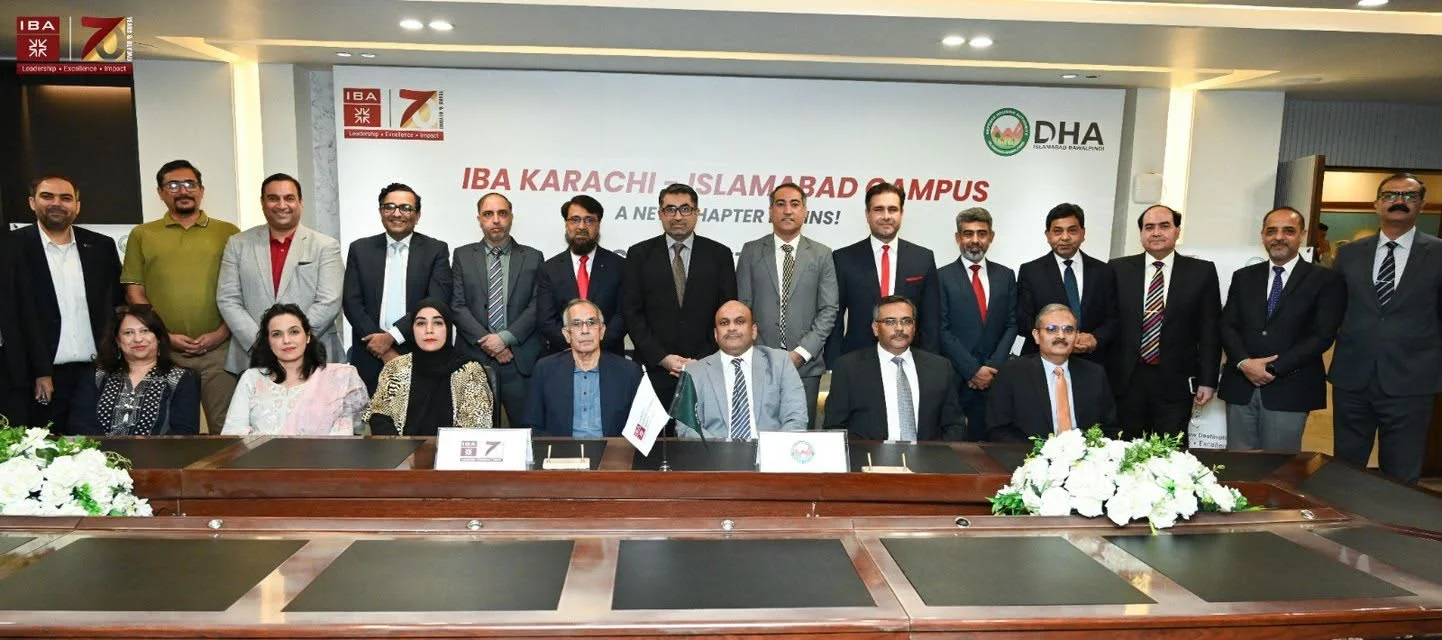 Groundbreaking of IBA Karachi - Islamabad Campus