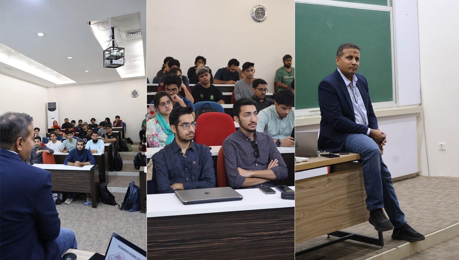 Guest Speaker Session Ahmed Ayub from Conrad Labs Delivers Insights on AI and Future Careers