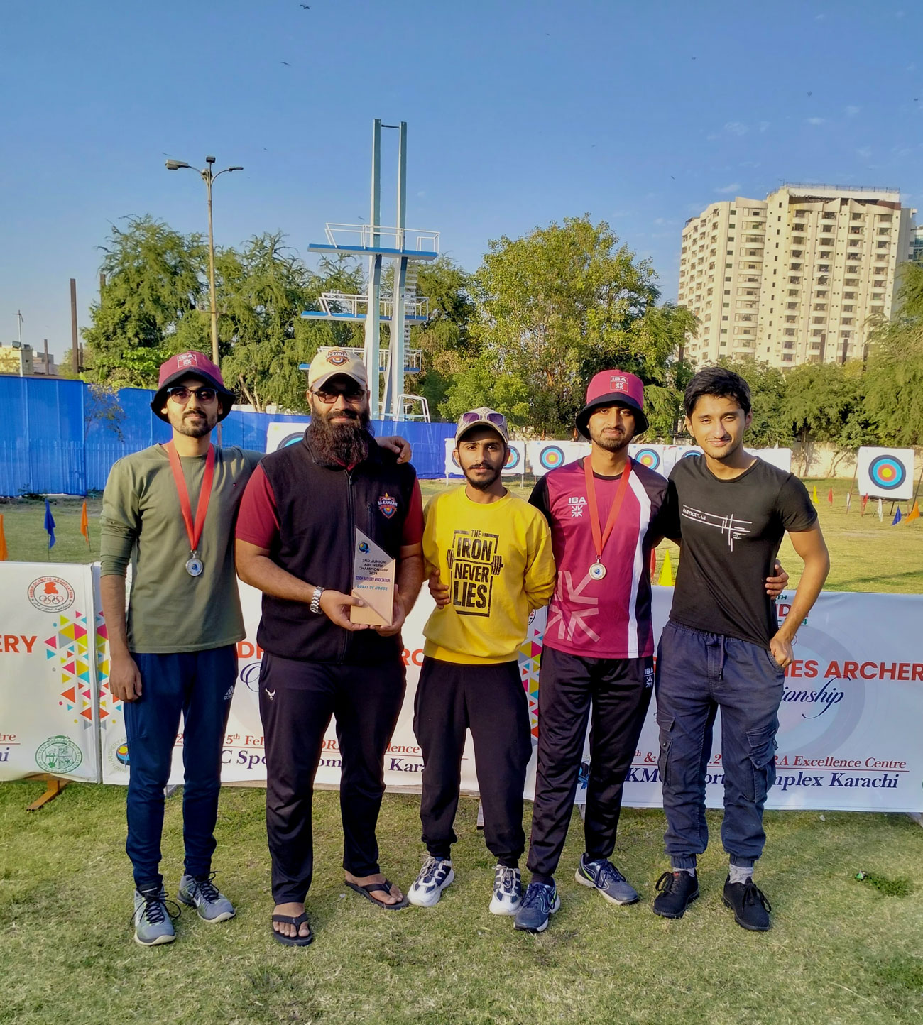 IBA Archery Team excels at the 3rd Sindh Junior Archery Championship 2024