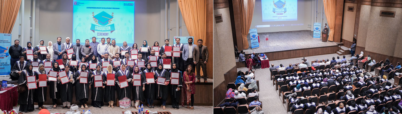 IBA-CED holds graduation ceremony for CIE program