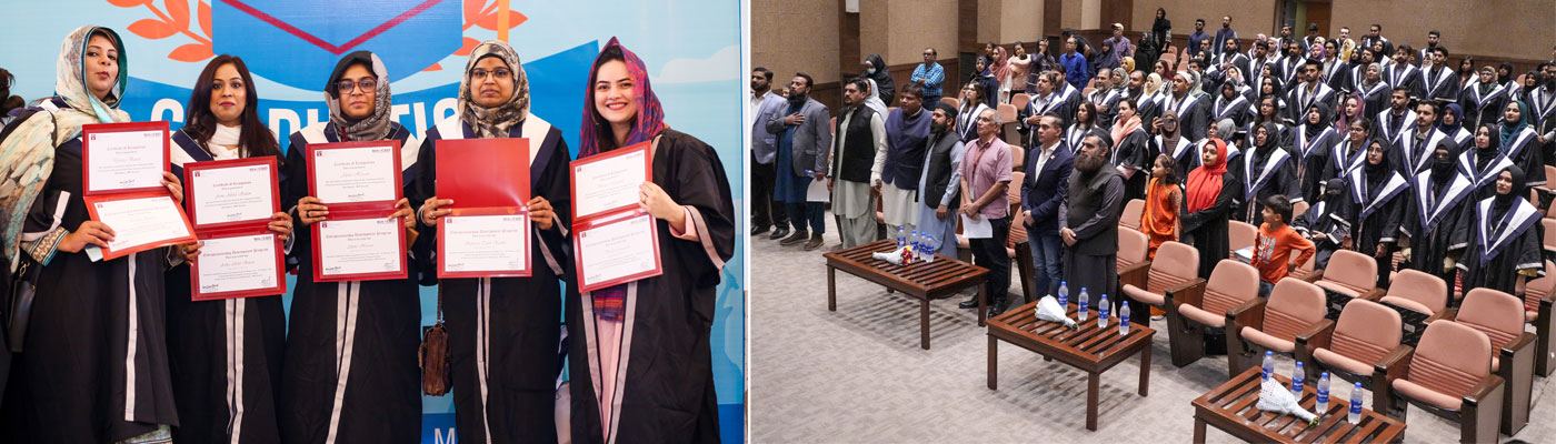 IBA-CED holds graduation ceremony for CIE program