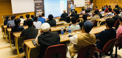 IBA-CED organized an e-commerce awareness session with the CEO of Brakley Learning