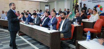 IBA-CED, UNDP Pakistan and JS Bank collaboratively organized SDGs Innovative Financing Challenge Cup’s Capacity Building Workshop