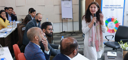 IBA-CED, UNDP Pakistan and JS Bank collaboratively organized SDGs Innovative Financing Challenge Cup’s Capacity Building Workshop