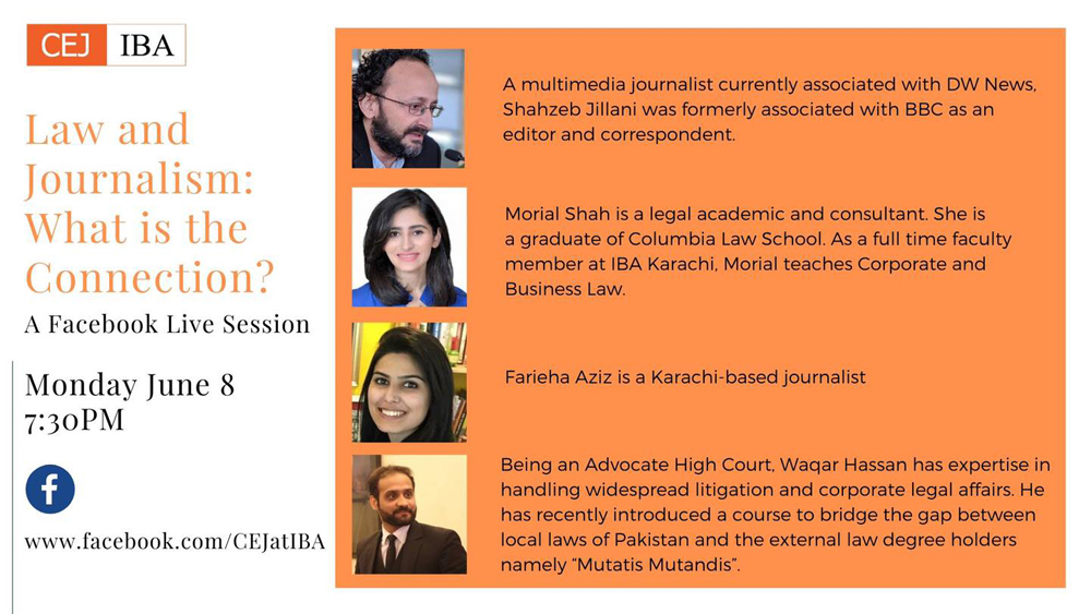 IBA-CEJ organizes a Facebook live session