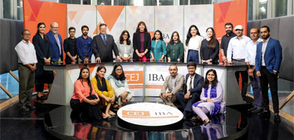 IBA Karachi welcomes 4th MS in Journalism cohort after program’s relaunch