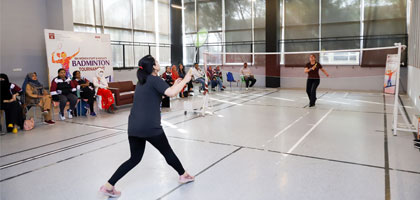 IBA fraternity shines at the first IBA Staff and Faculty Badminton Tournament