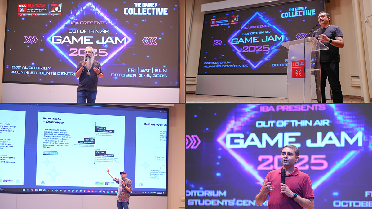 IBA Game Jam 2025 Season 4 Inspires CS Freshman Students