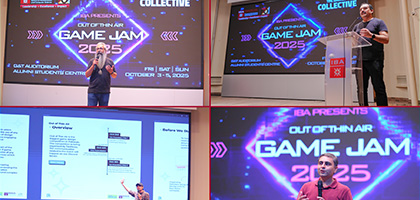 IBA Game Jam 2025 Season 4 Inspires CS Freshman Students